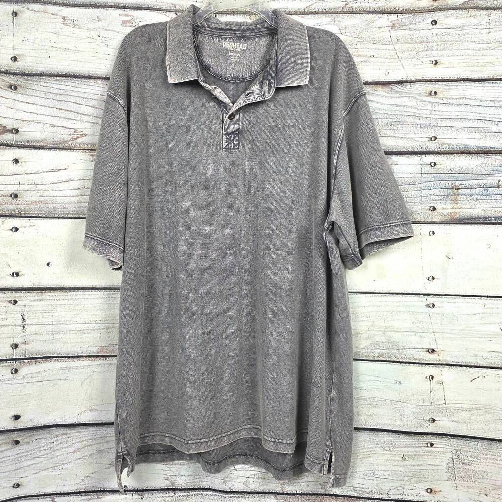 RedHead Garment Dyed Polo Shirt Men’s 2XL